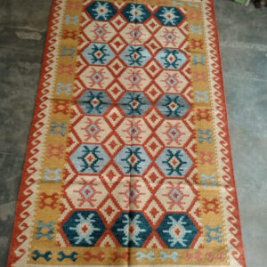Kilim Showy DHURRIE Rug