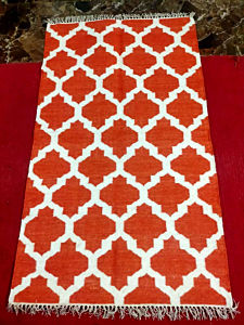 Cotton Wool Carpet | Orange