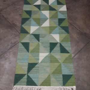 Handwoven Durry for home | Mustard